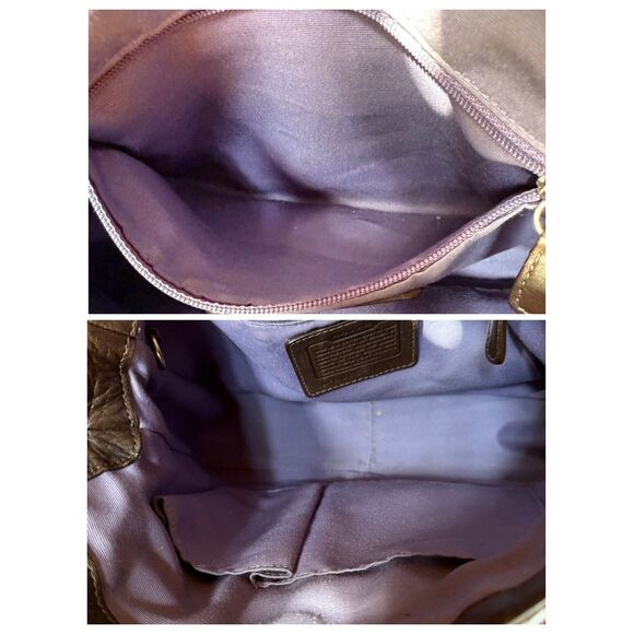 Coach Chelsea Shoulder Bag & Wallet Set (Brown Pebbled Leather, 2006) - Picture 6 of 10